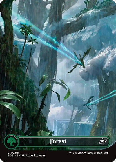 Forest (0266) (Borderless) (266) (Edge of Eternities) (Foil)