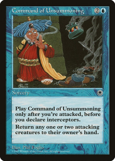 Command of Unsummoning (POR)