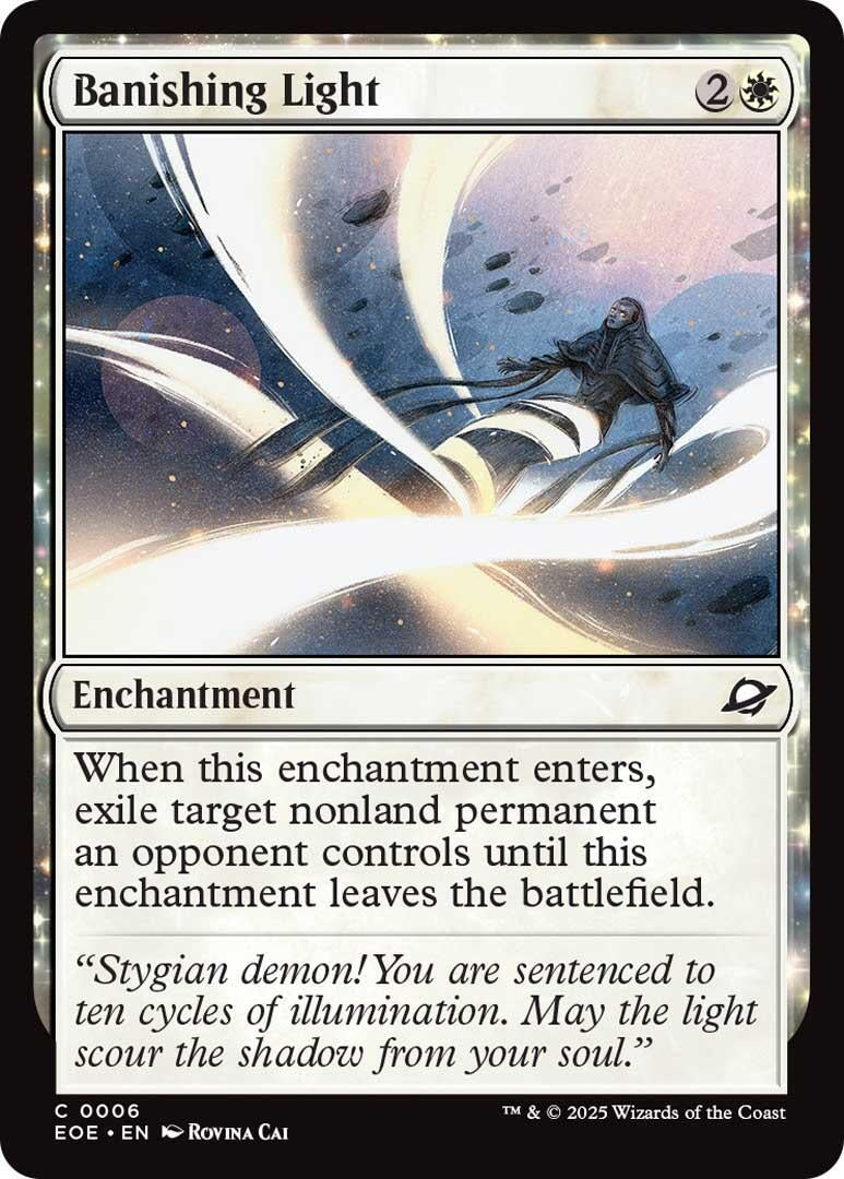 Image for Banishing Light (6) (Edge of Eternities) - Magic: The Gathering