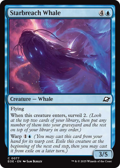 Starbreach Whale (77) (Edge of Eternities) (Foil)