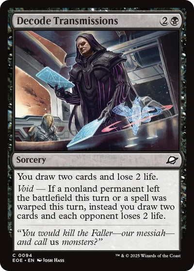 Decode Transmissions (94) (Edge of Eternities) (Foil)