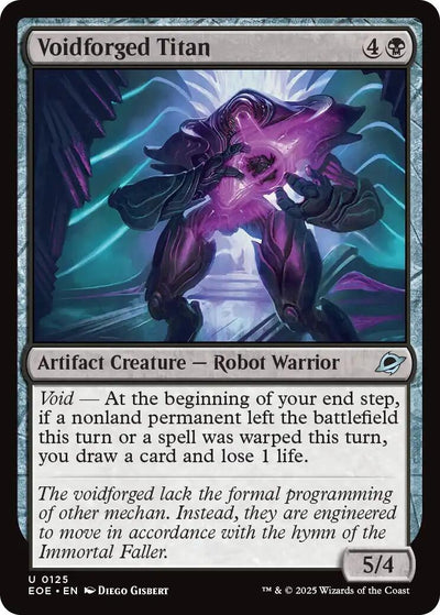 Voidforged Titan (125) (Edge of Eternities) (Foil)