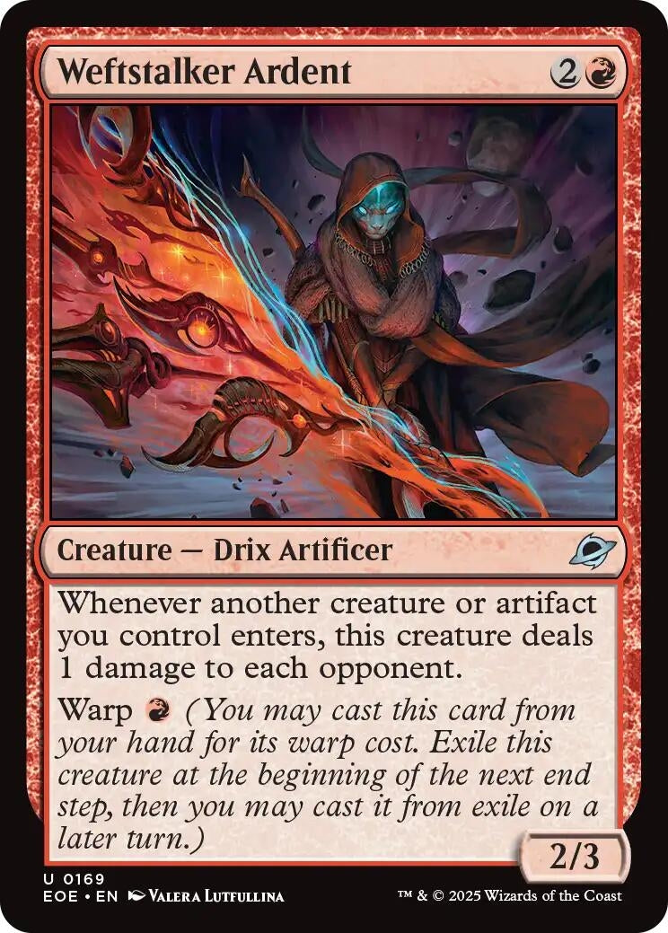 Image for Weftstalker Ardent (169) (Edge of Eternities) (Foil) - Magic: The Gathering