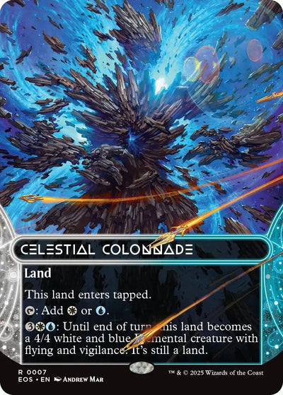 Celestial Colonnade (0007) (Borderless) (7) (Edge of Eternities: Stellar Sights)