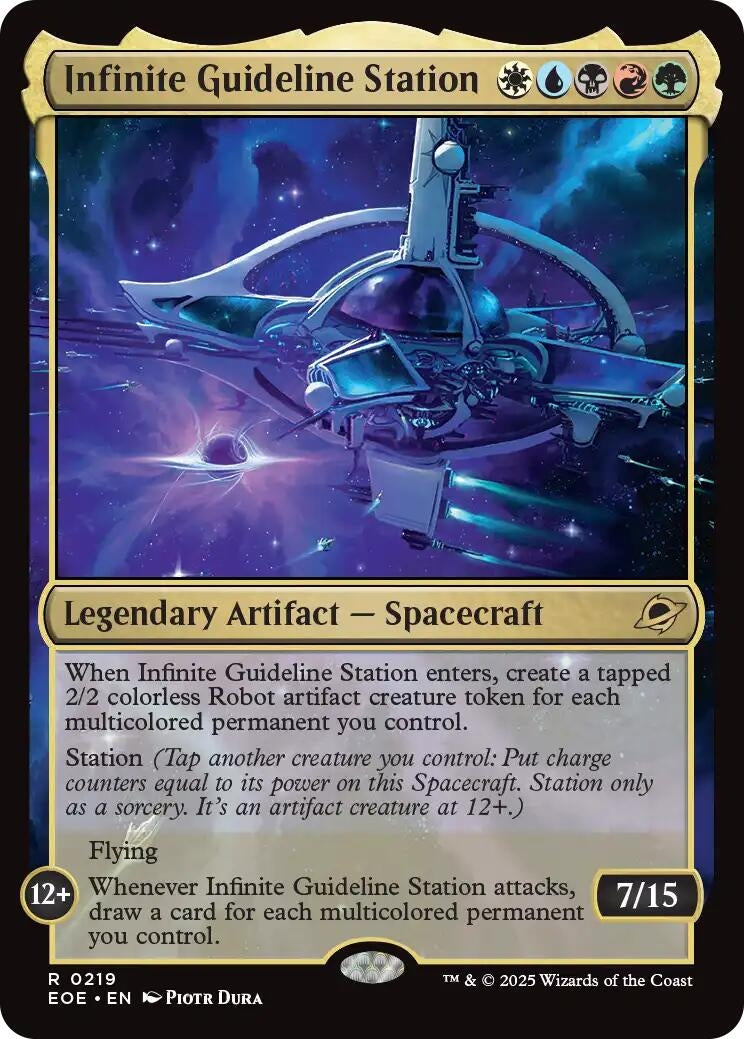 Image for Infinite Guideline Station (219) (Edge of Eternities) - Magic: The Gathering