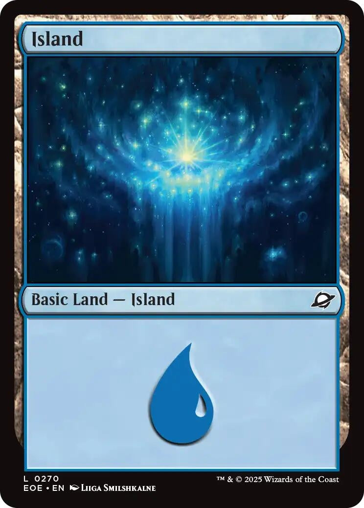 Image for Island (0270) (270) (Edge of Eternities) (Foil) - Magic: The Gathering
