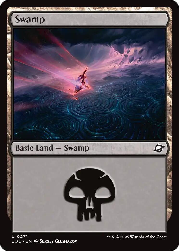 Image for Swamp (0271) (271) (Edge of Eternities) (Foil) - Magic: The Gathering
