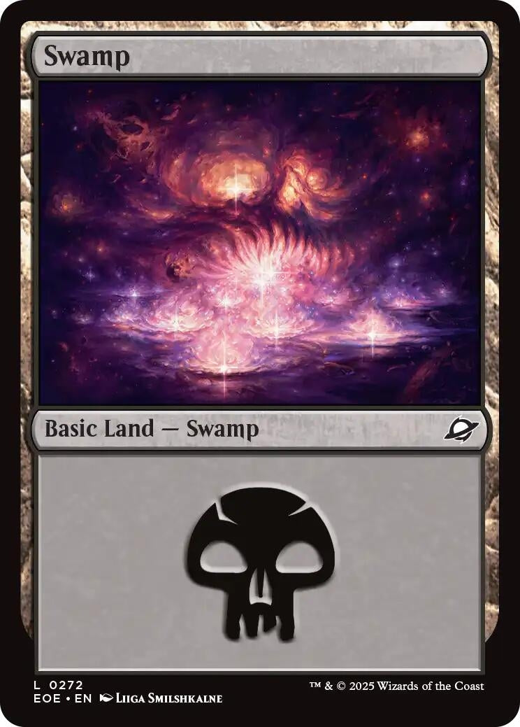 Image for Swamp (0272) (272) (Edge of Eternities) (Foil) - Magic: The Gathering