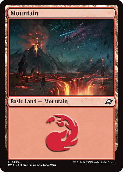 Mountain (0274) (274) (Edge of Eternities) (Foil)