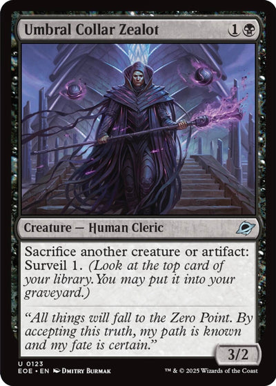 Umbral Collar Zealot (123) (Edge of Eternities)