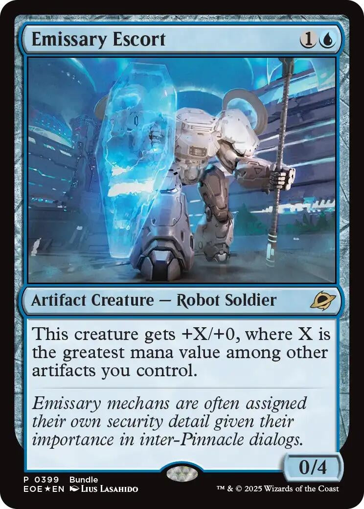 Emissary Escort (EOE Bundle) (399) (Unique and Miscellaneous Promos) (Foil)