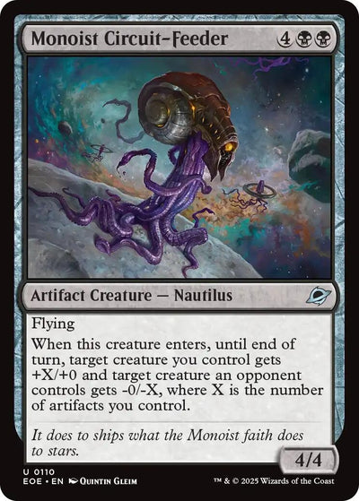 Monoist Circuit-Feeder (110) (Edge of Eternities) (Foil)