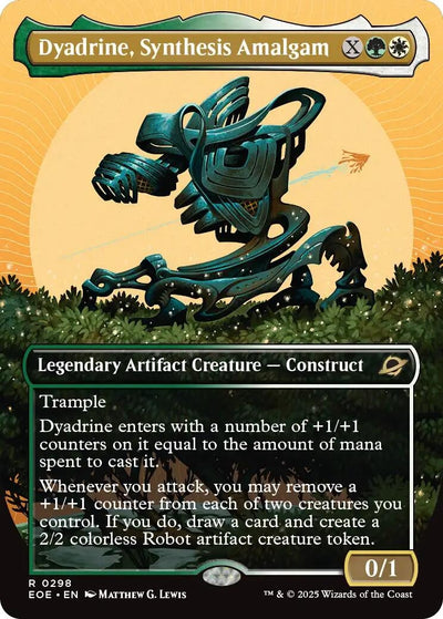 Dyadrine, Synthesis Amalgam (Borderless) (298) (Edge of Eternities)