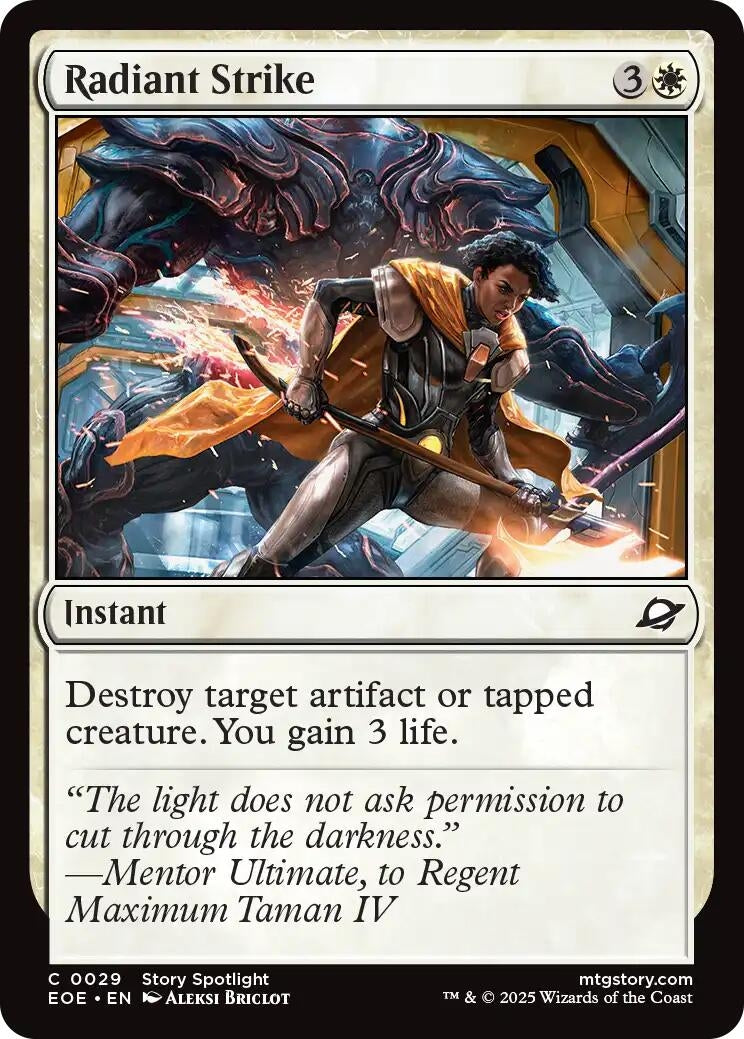 Image for Radiant Strike (29) (Edge of Eternities) (Foil) - Magic: The Gathering