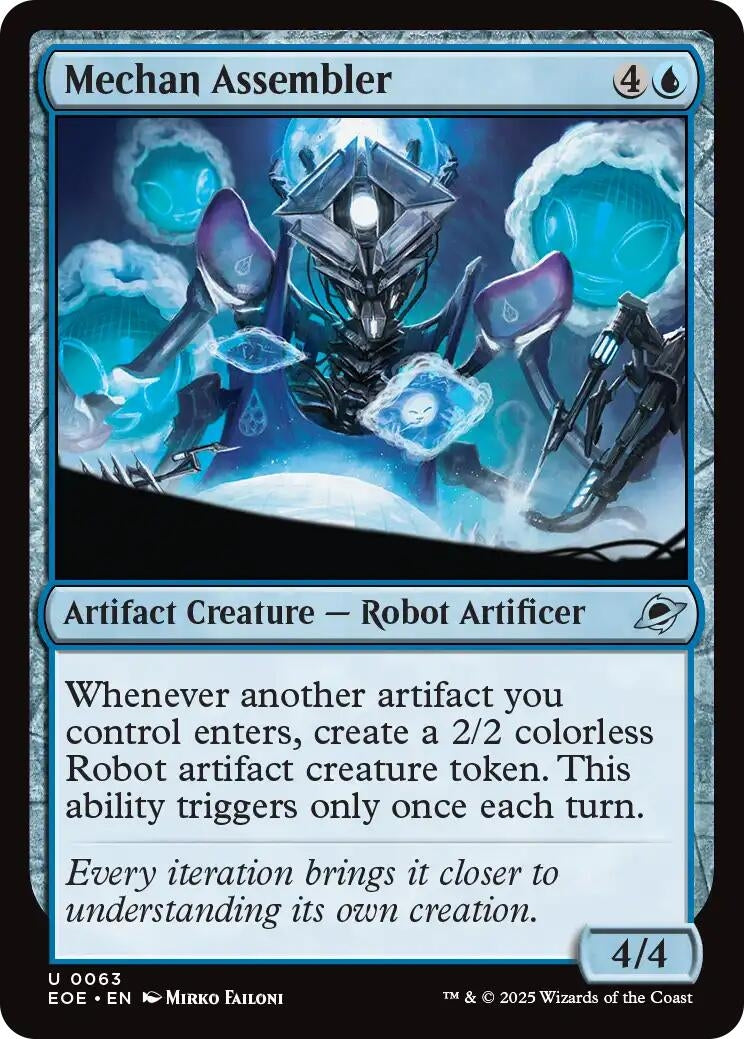 Image for Mechan Assembler (63) (Edge of Eternities) (Foil) - Magic: The Gathering