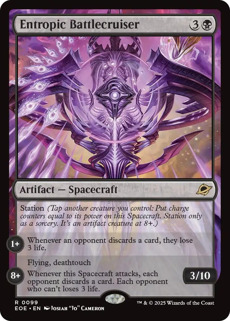 Image for Entropic Battlecruiser (99) (Edge of Eternities) - Magic: The Gathering