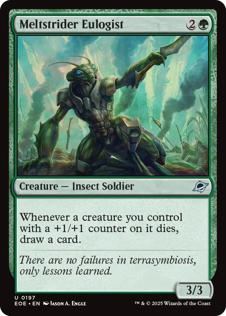 Image for Meltstrider Eulogist (197) (Edge of Eternities) - Magic: The Gathering