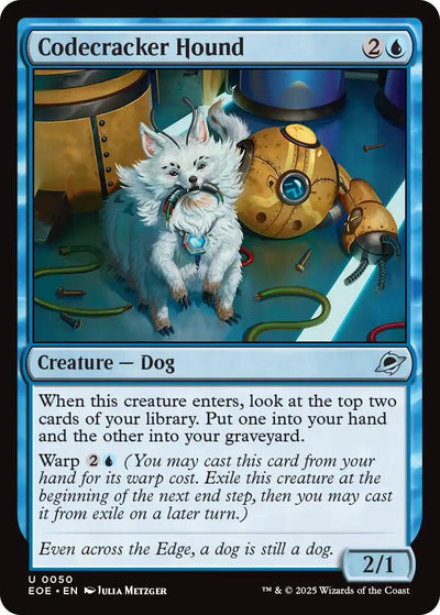 Codecracker Hound (50) (Edge of Eternities)