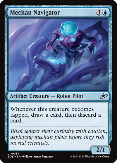 Mechan Navigator (64) (Edge of Eternities) (Foil)
