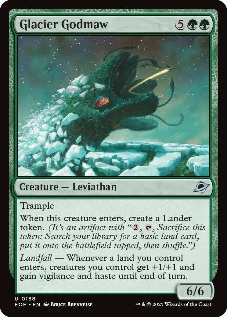 Image for Glacier Godmaw (188) (Edge of Eternities) - Magic: The Gathering