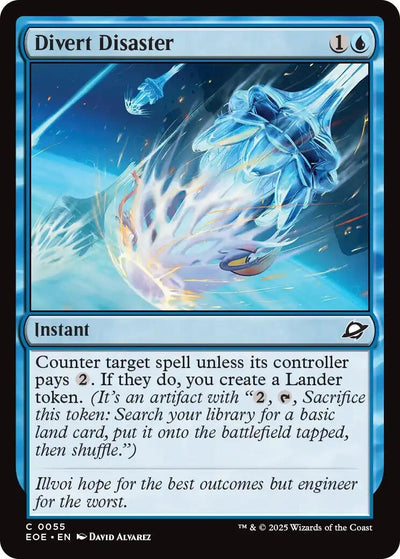 Divert Disaster (55) (Edge of Eternities) (Foil)