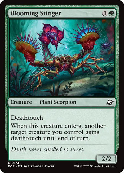 Blooming Stinger (174) (Edge of Eternities) (Foil)