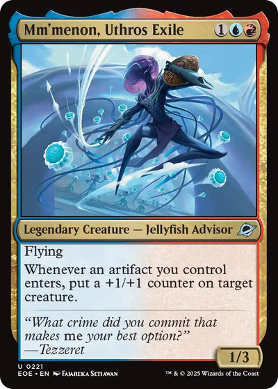 Mm'menon, Uthros Exile (221) (Edge of Eternities) (Foil)