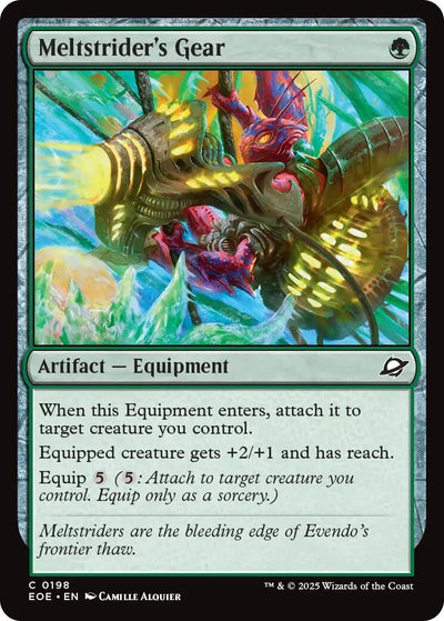 Meltstrider's Gear (198) (Edge of Eternities) (Foil)