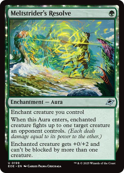 Meltstrider's Resolve (199) (Edge of Eternities) (Foil)