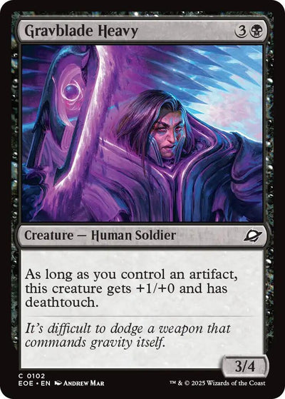 Gravblade Heavy (102) (Edge of Eternities) (Foil)
