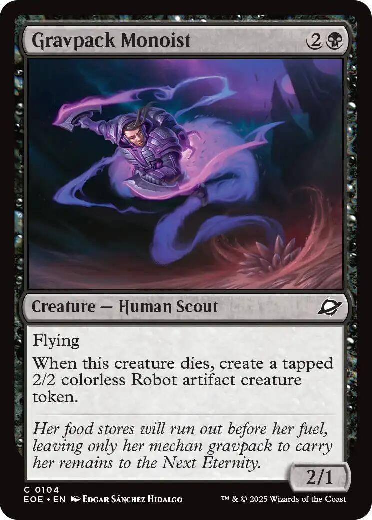 Image for Gravpack Monoist (104) (Edge of Eternities) - Magic: The Gathering