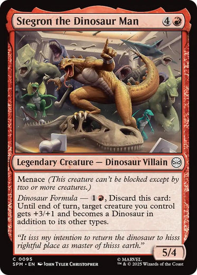 Stegron the Dinosaur Man (95) (Marvel's Spider-Man)