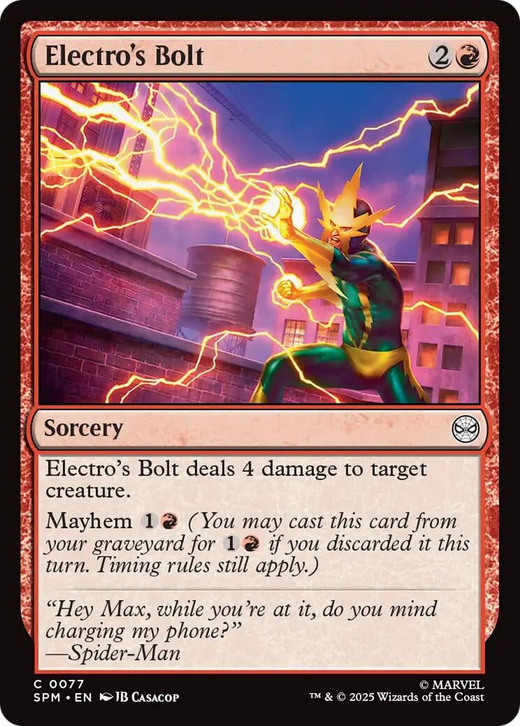 Electro's Bolt (77) (Marvel's Spider-Man)