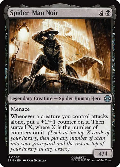 Spider-Man Noir (67) (Marvel's Spider-Man)