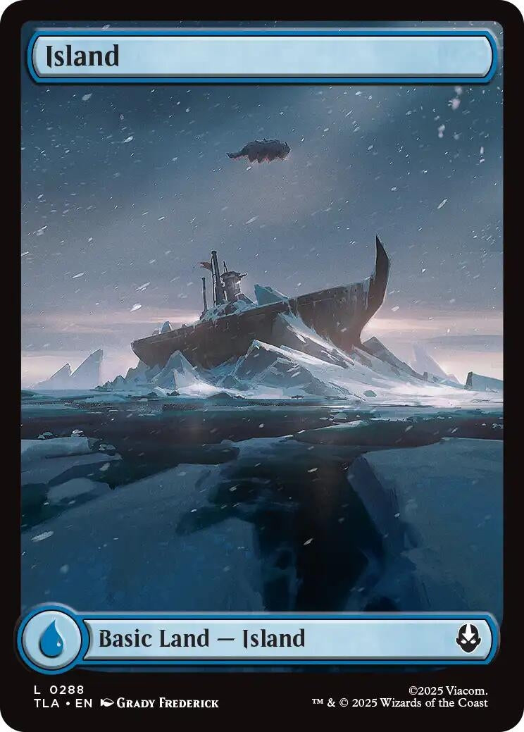 Island (0288) (288) (Avatar: The Last Airbender) (Foil)