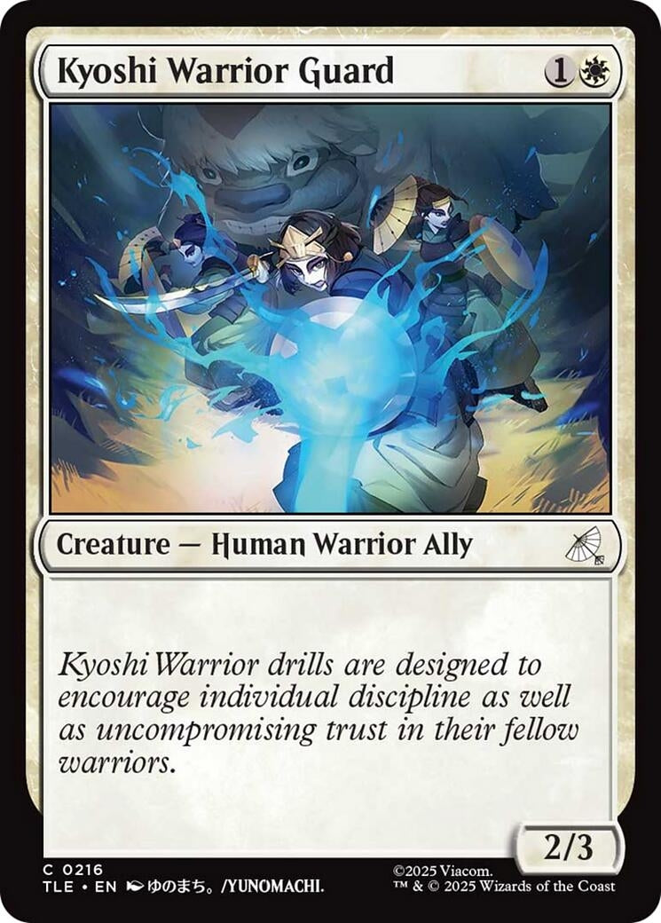 Kyoshi Warrior Guard (216) (Avatar: The Last Airbender: Eternal-Legal) (Foil)