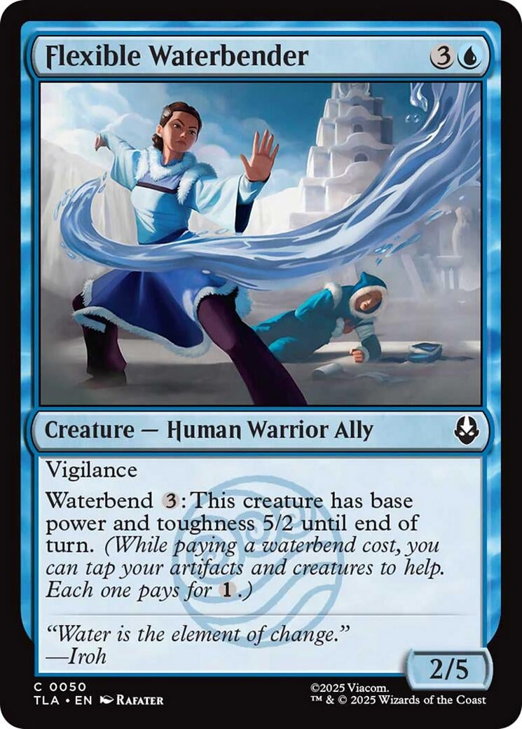 Flexible Waterbender (50) (Avatar: The Last Airbender) (Foil)