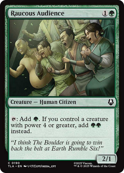 Raucous Audience (190) (Avatar: The Last Airbender)