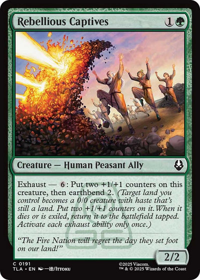 Rebellious Captives (191) (Avatar: The Last Airbender) (Foil)