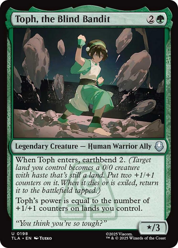 Toph, the Blind Bandit (198) (Avatar: The Last Airbender)