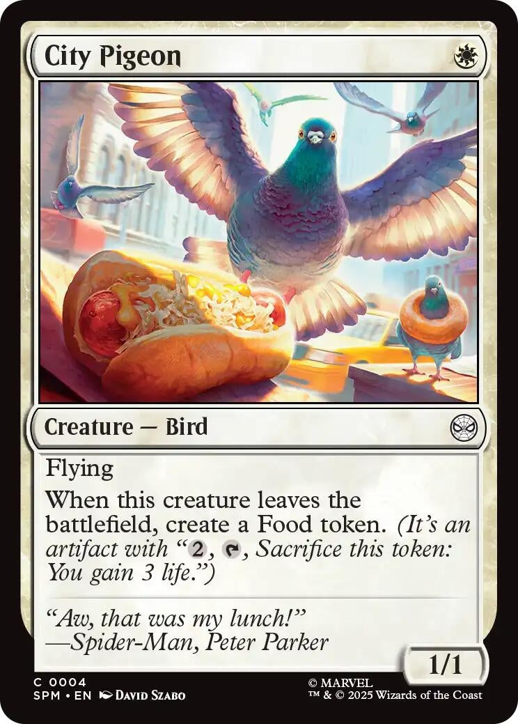 City Pigeon (4) (Marvel's Spider-Man)