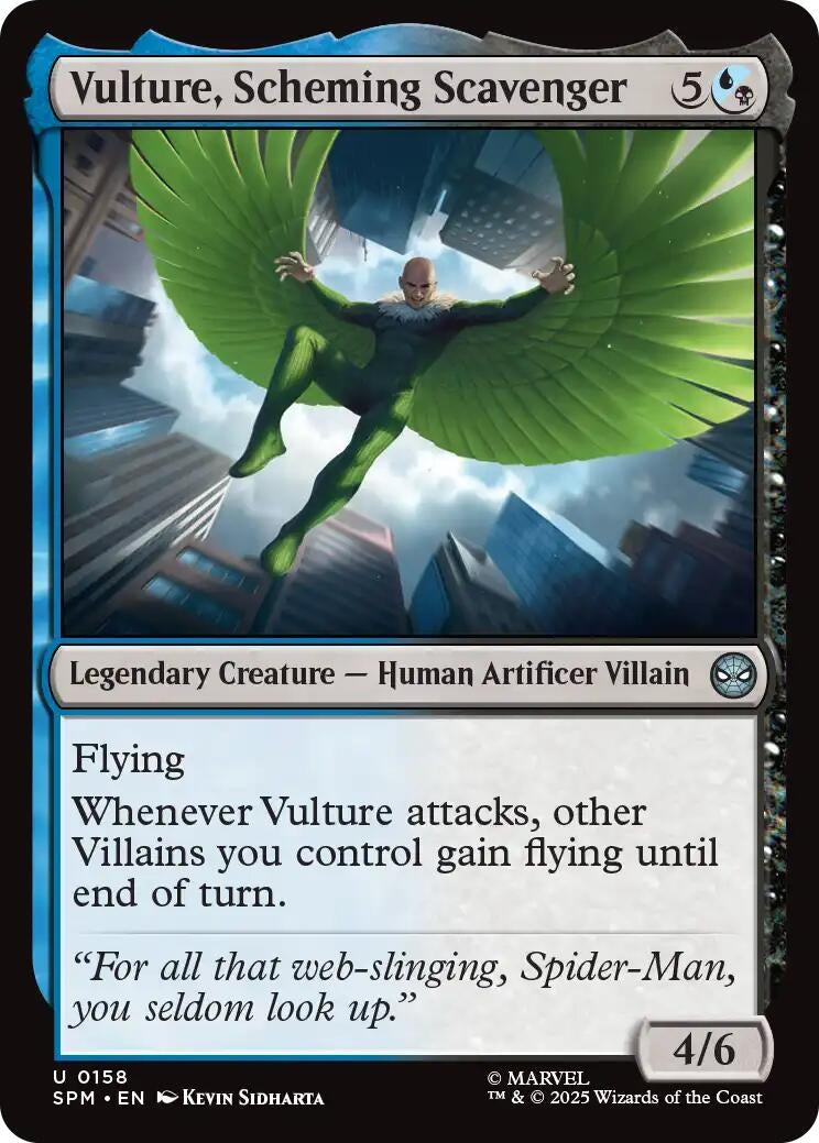 Vulture, Scheming Scavenger (158) (Marvel's Spider-Man)