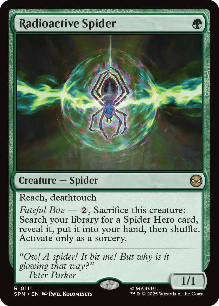 Radioactive Spider (111) (Marvel's Spider-Man) (Foil)