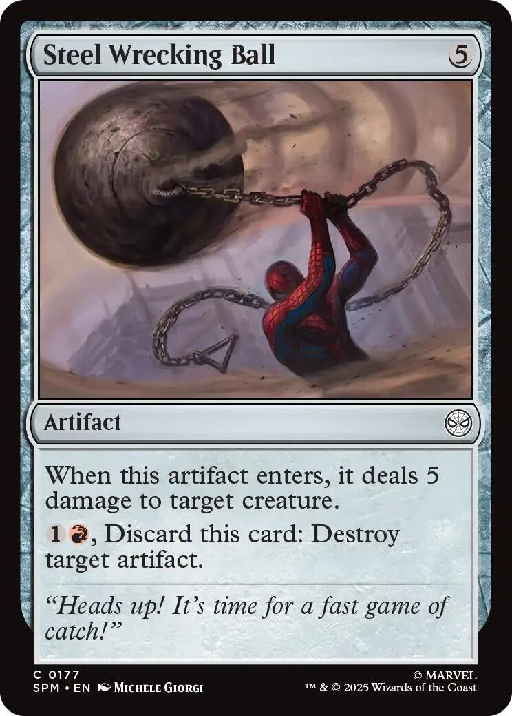 Steel Wrecking Ball (177) (Marvel's Spider-Man)
