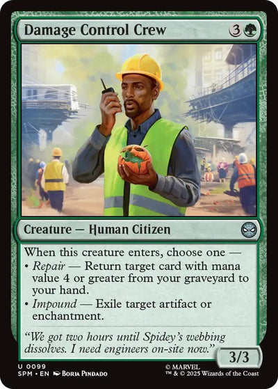 Damage Control Crew (99) (Marvel's Spider-Man)