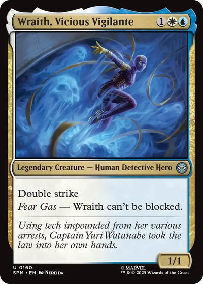 Wraith, Vicious Vigilante (160) (Marvel's Spider-Man) (Foil)