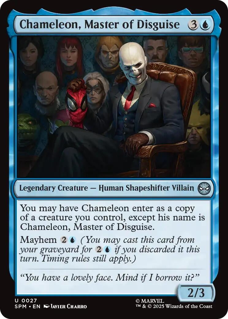 Chameleon, Master of Disguise (27) (Marvel's Spider-Man) (Foil)