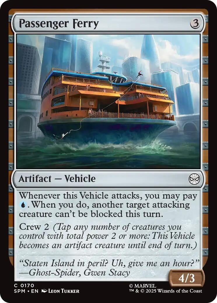 Passenger Ferry (170) (Marvel's Spider-Man)