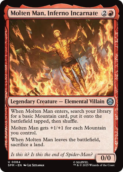 Molten Man, Inferno Incarnate (84) (Marvel's Spider-Man)
