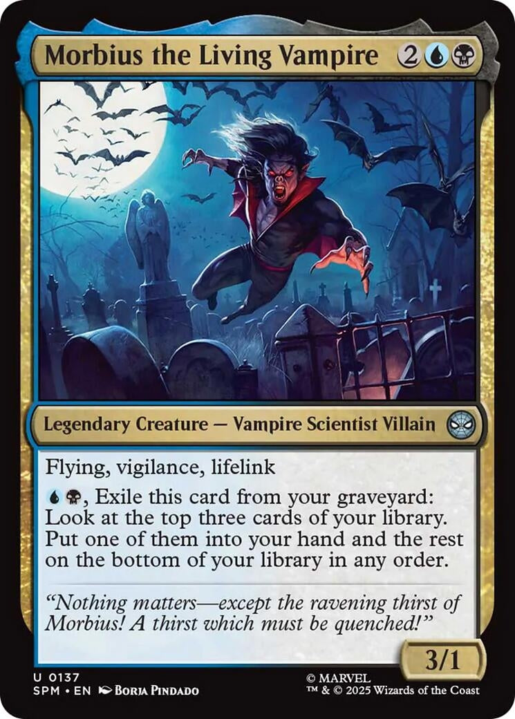 Morbius the Living Vampire (137) (Marvel's Spider-Man)
